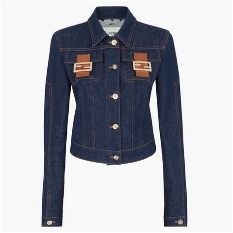 fendi sports jacket|Fendi denim jacket women's.